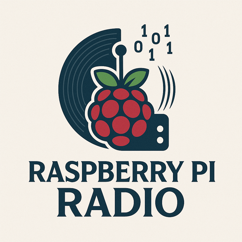 System diagram of Raspberry Pi radio setup